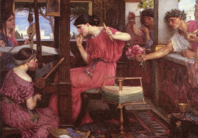 Atenea y el mito de aracne
