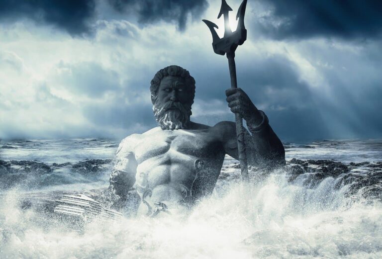 Poseidón el dios del mar