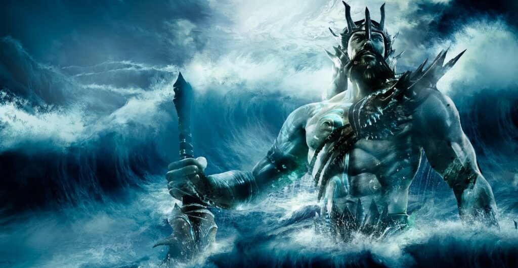 Poseidón el dios del mar