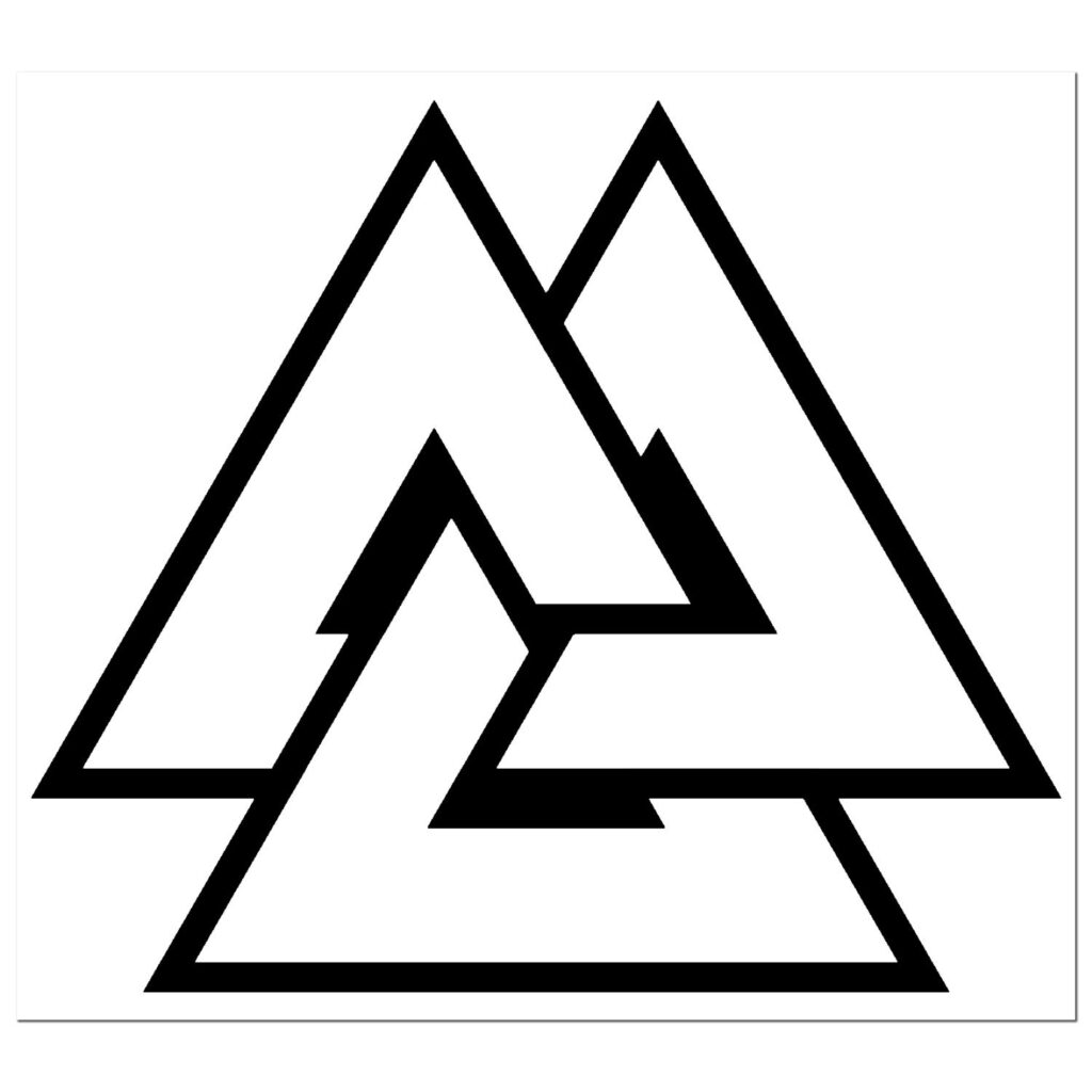 odin triangle tattoo