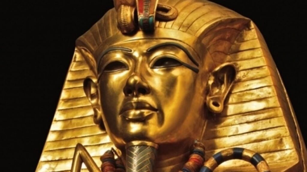 mascara de Tutankamón